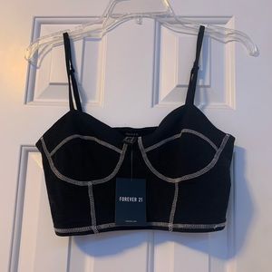 NWT Forever 21 Bustier Top